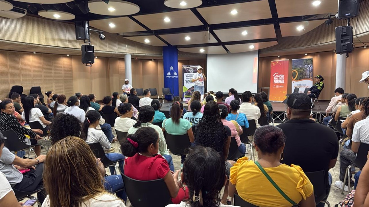 Sueña Real, Crece Formal: una ruta de bienestar, confianza y crecimiento para los emprendedores de Bolívar